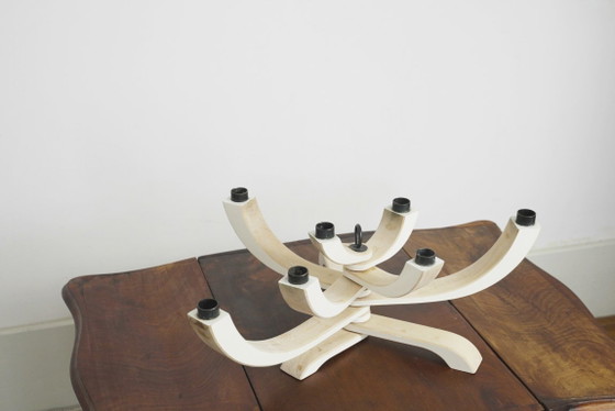 Bougeoir à 7 bras Nordic Light, Jonas Grundell pour Design House Stockholm, candélabre de style menorah (photo 5 of 18)