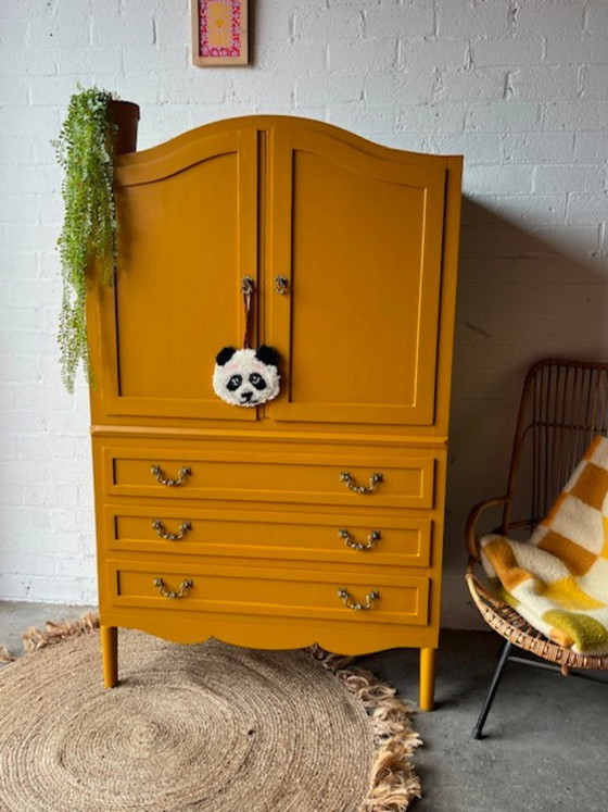 Armoire vintage ancienne, armoire pour chambre d'enfant, armoire pour fille – Buffets, Wood (photo 7 of 20)
