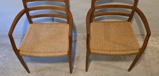 Due Sedie Design Vintage. Niels Otto Møller. Modello 68 – Sedie da pranzo, Wood (photo 14 of 14)