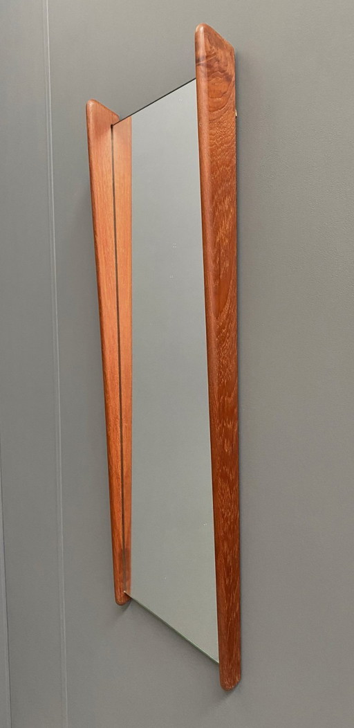 Large Teak mirror 1960s Denmark