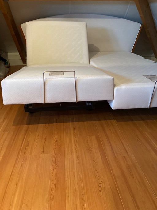 Sommier double Sleep & Dream, le meilleur de sa catégorie, avec tête de lit à charnières