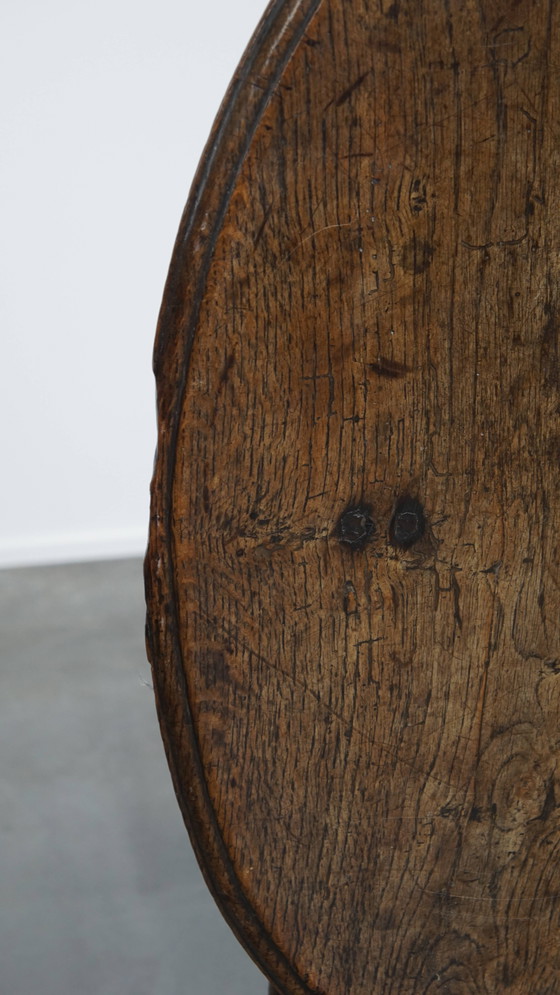 Image 1 of 17th Century Antique Folding Table/Side Table