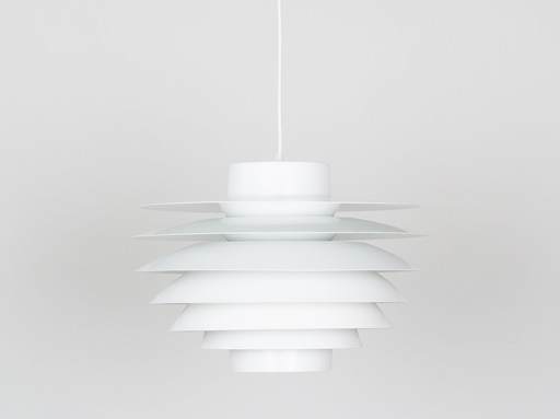 Lampe suspendue vintage danoise Verona par Svend Middelboe, Lyfa, 1962