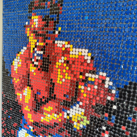 Image 1 of Muhammad Ali / Cassius Clay / Boxing World Champion / Pixel Art Mosaic Portrait