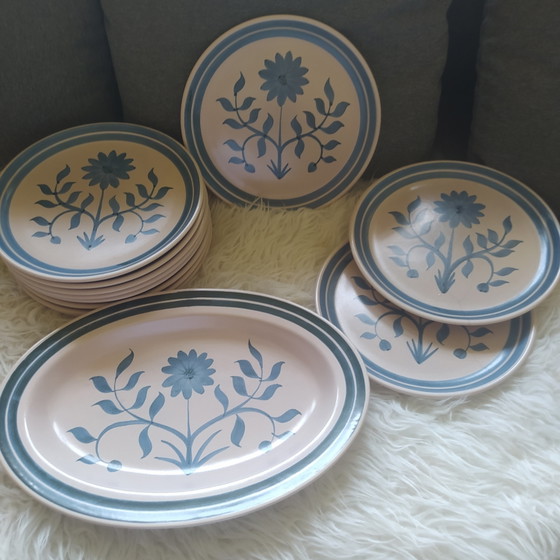 Vajilla Faïencerie De Longchamp Modelo Fleur Bleue – Loza, Ceramic (photo 6 of 13)