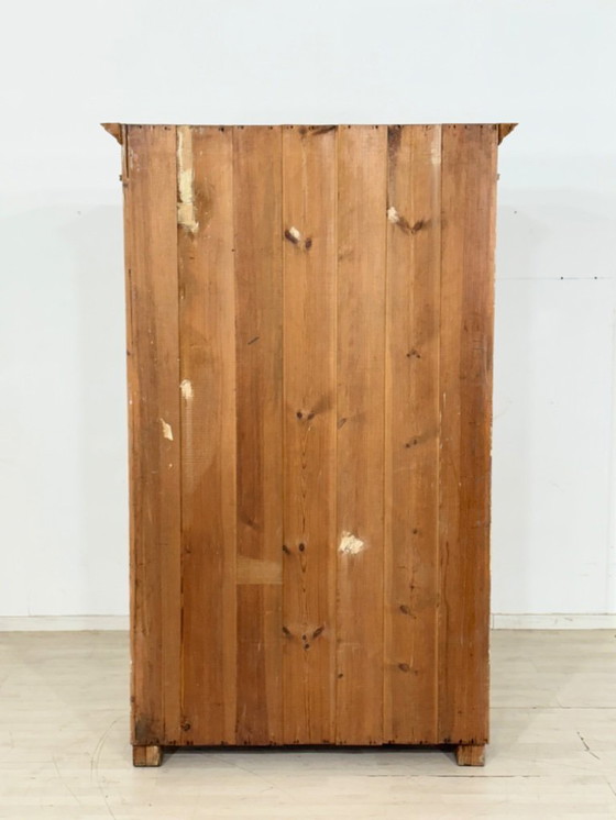Image 1 of Gründerzeit houten kledingkast/kledingkast circa 1900