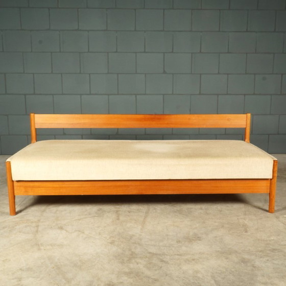 Image 1 of Ensemble de bancs pliants danois – Den Blaa Fabrik – 1960