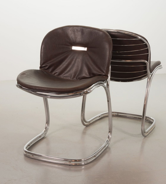 Image 1 of Sillas de comedor 'Sabrina' de Gastone Rinaldi, diseño italiano, para Rima (juego de 2), Italia, década de 1960