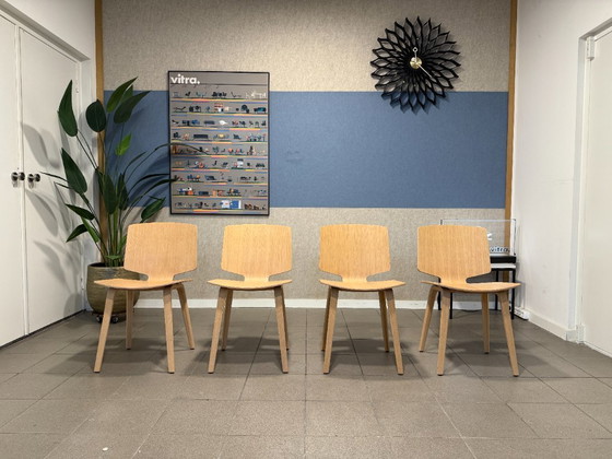 Image 1 of Bolia | Valby Esszimmerstuhl | Eiche | 4er-Set