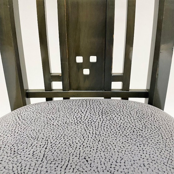 Image 1 of Chaises de salle à manger Giorgetti, design italien Umberto Asnago