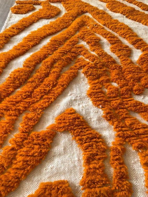 Image 1 of Authentisches Berber-Teppich aus Leinen, 250 x 150 cm