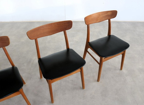 Image 1 of 4x vintage Farstrup dining chairs