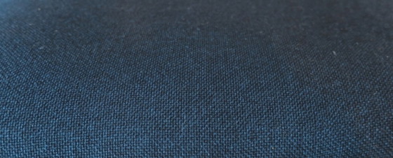 Dänischer Teak-Loungesessel mit meerblau-grünem Stoffbezug, 1960er Jahre – Textile, Wood (photo 9 of 10)