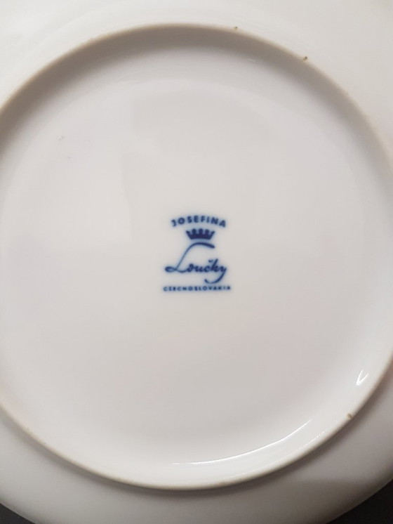 Image 1 of Coffee set with milk container / 6 plates/ "Žosefina"