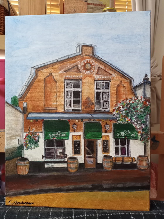Image 1 of T. van Steenbergen "Café Goesting"