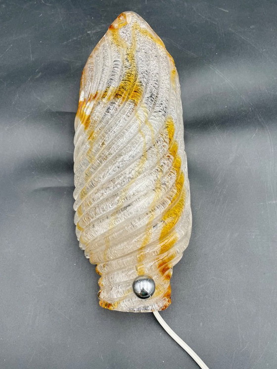 Image 1 of Sculpturale Vintage  - Attr Mazzega (Murano) - Verre Artistique & Tonalités Ambrées