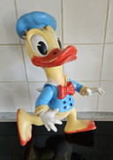 Figura vintage di Paperino in plastica, produzione 1962