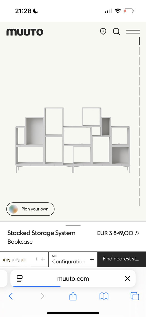 Image 1 of Muuto stacked cabinet