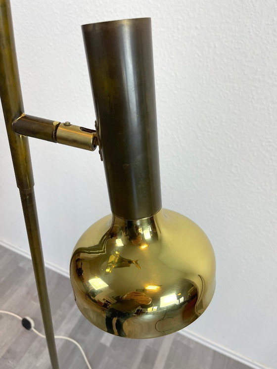 Image 1 of Sölken floor lamp, light, brass, copper, vintage