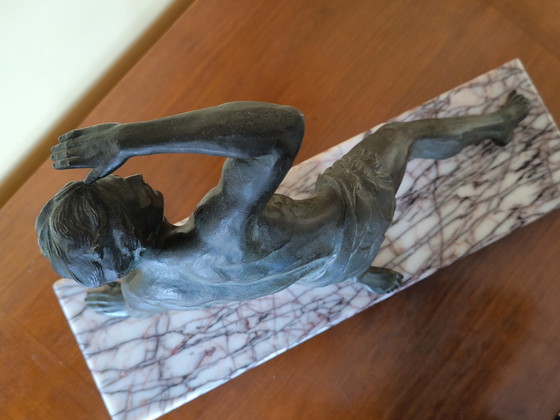 Image 1 of Sculpture: An Athlete Looking Away