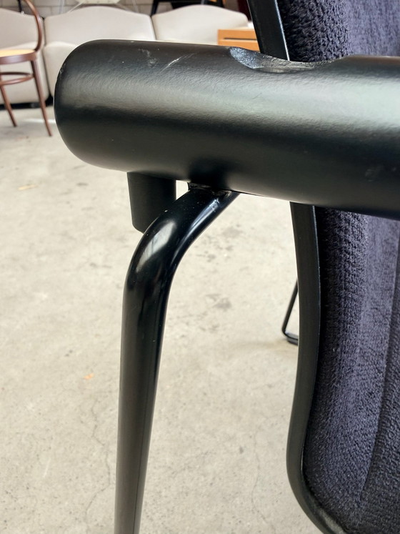 Thonet S320 chair, Wulf Schneider and Ulrich Böhme (stock: 2), Armchairs, Metal, Plastic, Black (photo 13 of 13)