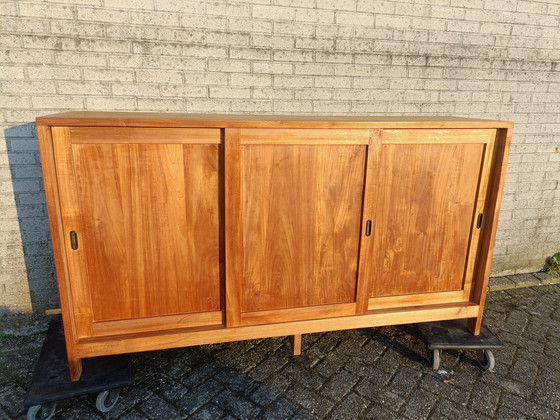 Image 1 of Teakhouten dressoir 