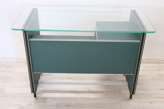 Image 1 of Umberto Mascagni Set Office Desk + Chair (2)