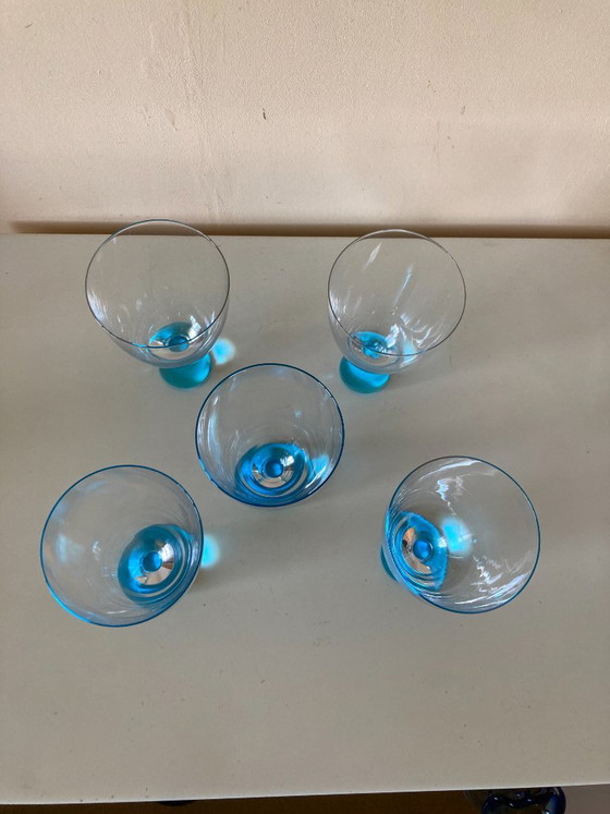 5 bicchieri da vino Din Don Alessandro Mendini per Alessi – Bicchieri e caraffe, Glass (photo 4 of 7)