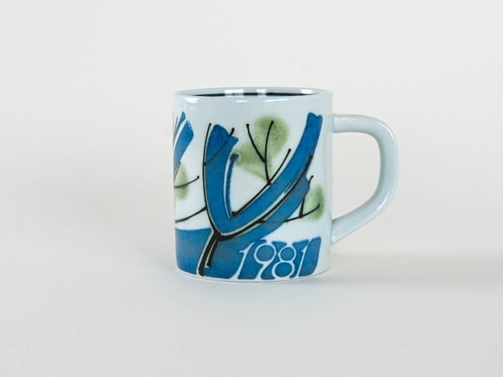 Image 1 of Tazza in porcellana, design danese, 1981, designer: Mogens Andersen, produzione: Royal Copenhagen