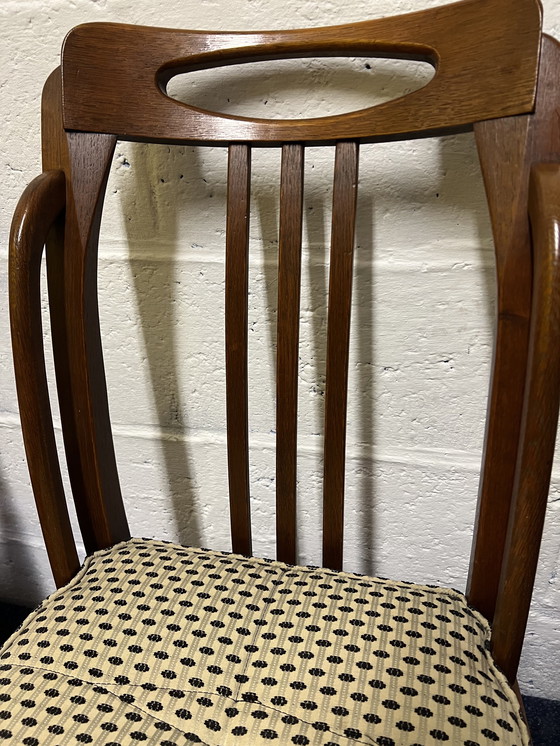 Image 1 of 4 sillas de comedor art nouveau Schuitema