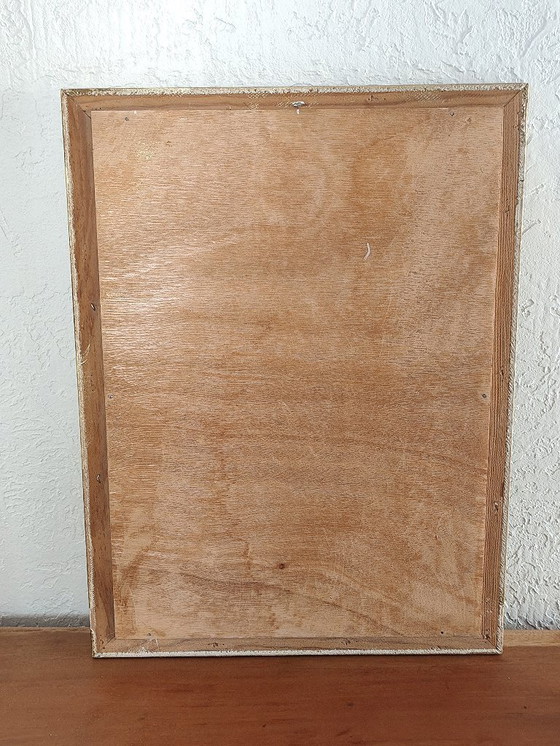 Image 1 of Gold rectangular wall mirror