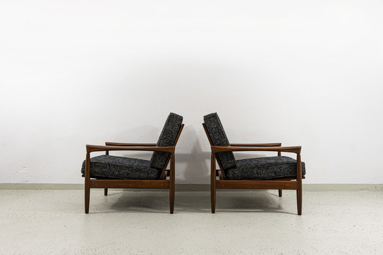 Image 1 of Pair of Armchairs “Kolding” by Erik Wørts for IKEA, 1960s