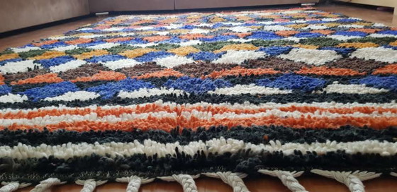 Image 1 of Hand-knotted Berber wool rug 245x160cm