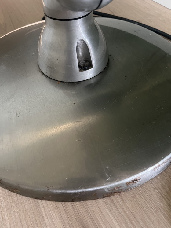 Image 1 of Jieldé vloerlamp met 6 armen – mat zilverkleur – industrieel design