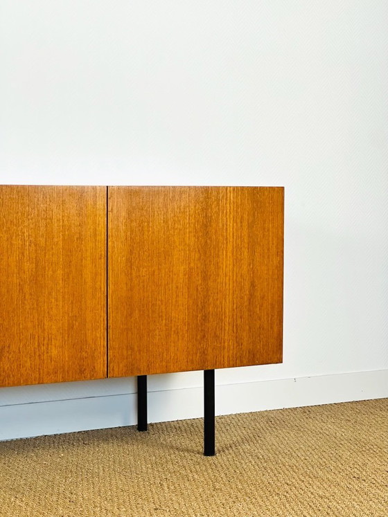 Image 1 of Minimalist Scandinavian teak sideboard, 1960