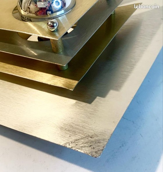 Image 1 of Applique d'epoca - Ottone e alluminio - 1970