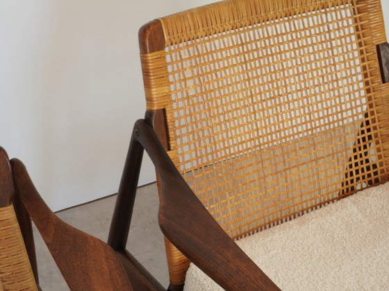 Image 1 of 2 fauteuils Hartmut Lohmeyer pour Wilkhahn, design Mid Century