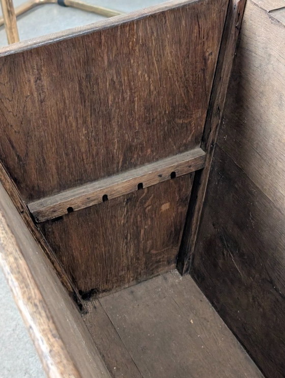 Image 1 of Wabi-Sabi Danish Solid Wood Planter, Aarhus, Denmark, 1940s