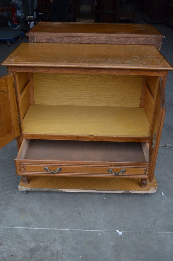 Vintage Chest of Drawers (1970s/80s) – Metal, Wood (photo 6 of 7)