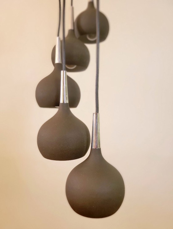 Image 1 of Grote cascade hanglamp van Hans Agne Jakobsson voor AB Makaryd