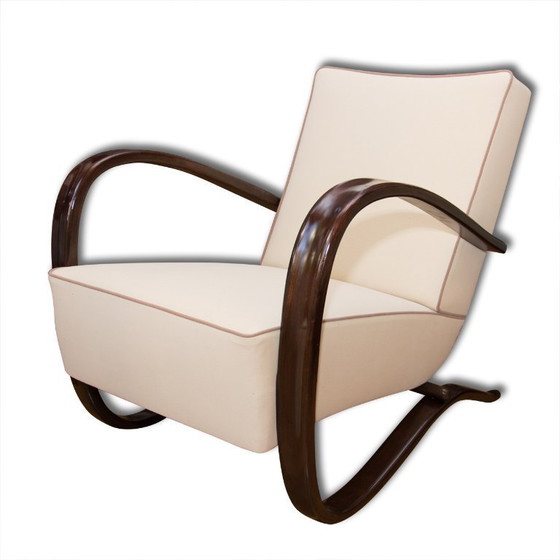 Image 1 of Coppia di poltrone lounge H-269 di Jindrich Halabala per UP ZAVODY, anni '30