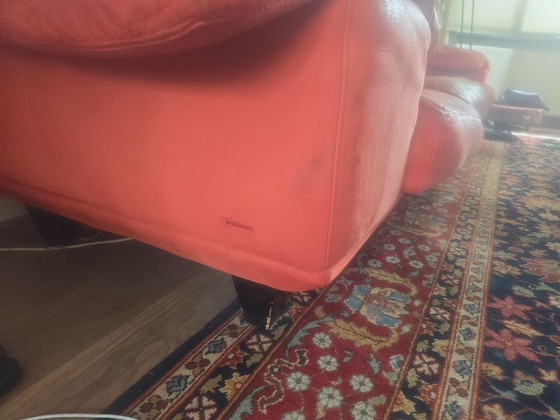 Image 1 of Molinari, geräumiges 3-Sitzer-Ledersofa