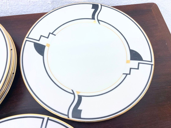 Image 1 of Noritake Portfolio Stoviglie anni '70-'80 Design stile Art Deco