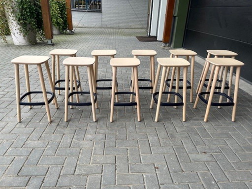 Tabouret de bar Pedrali Babila (hauteur d'assise 65 cm) 10 pièces