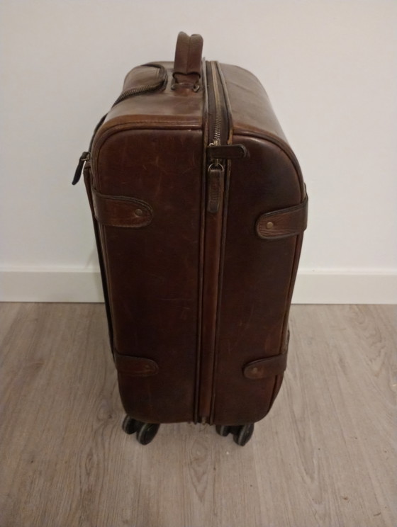 Maleta de Cabina Parker de Cuero Moore & Giles – Bolsos de viaje, Leather, Metal (photo 6 of 7)