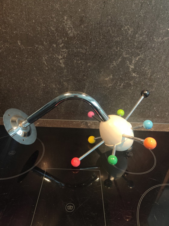 Image 1 of Appendiabiti vintage Sputnik, set di palline colorate