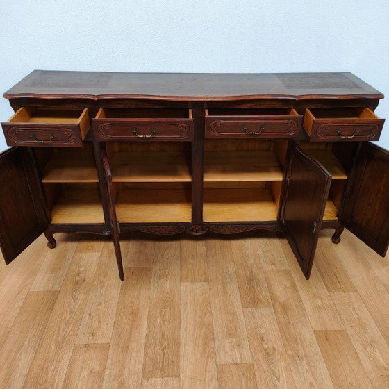 Image 1 of Vintage Louis XV wandkast buffetkast dressoir ladekast