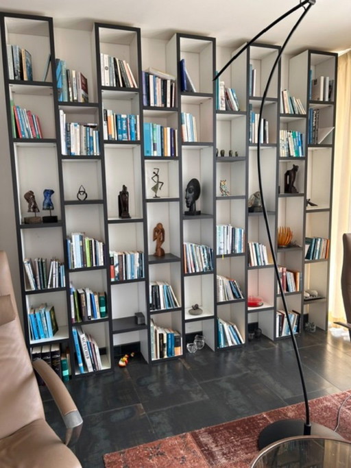 Exclusieve design boekenkast (Jongwonen Kastsystemen)