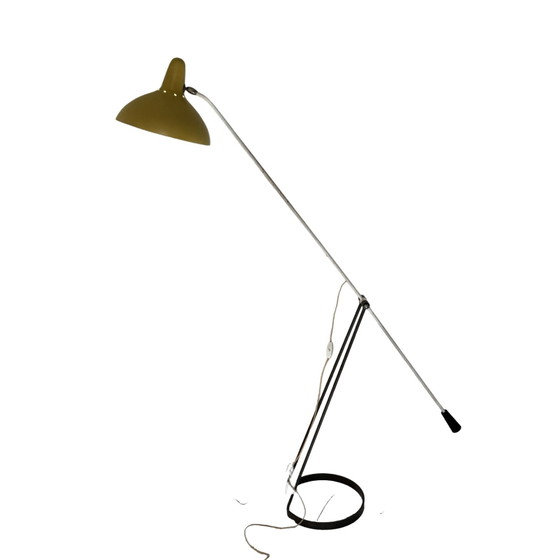 Image 1 of Floris Fiedeldij For Artimeta - Tivoli / Grashopper - Vloerlamp - jaren 50, Nederlands design - Zeldzaam model!