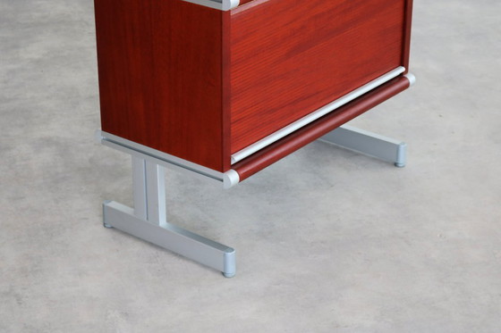 Image 1 of vintage dubbele archiefkast 